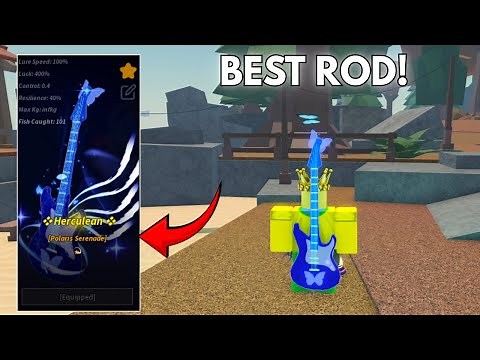 How To Get The POLARIS SERENADE ROD In FISCH GUIDE
