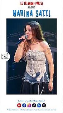 Marina Satti, Le Trianon (Paris), 16 mai 2025