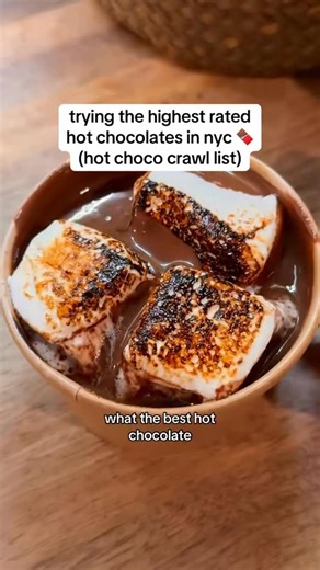 Kevin on Instagram: "Send this nyc hot choco crawl to a friend 🍫 . Three stops, starting in tribeca at rigor hill, then maribelles, the LA Burdick. Follow for more 😁"