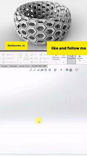 Solidworks modeling exercise.. #solidworksthai #solidworks #solidworksdesign #solidworkstutorial #cad #cadcam #fyp #foryou