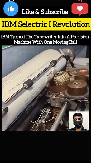 IBM Selectric I Revolution #Typewriter #IBM #Technology