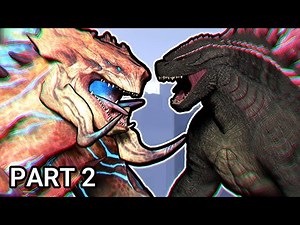 Evolved Godzilla vs Mega Kaiju | Animation (Part 2)