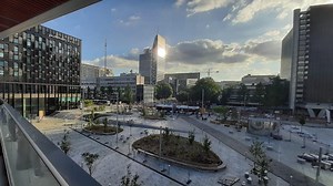 After 11 years of endless construction, this iconic square is finally revealing itself in Lyon!