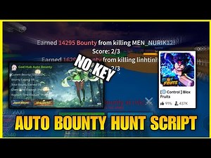 Blox Fruits Auto Bounty Hunt Script No Key 2026!!