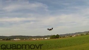 Astonishing Videos of a High-Performance Quadcopter Performing High-Speed Passes and Acrobatic Tricks