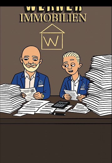 Linus und Klodwig: Humorvolle Cartoon Unterhaltung