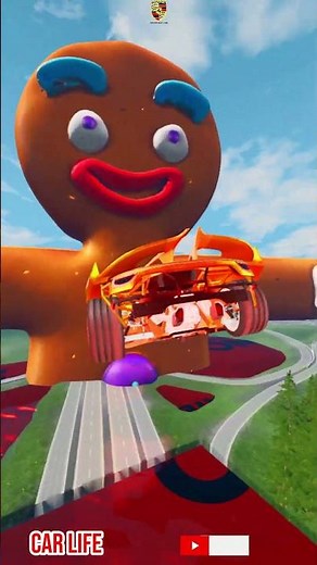 Car vs Model Game in BeamNG.Drive #beamngdrive #shorts