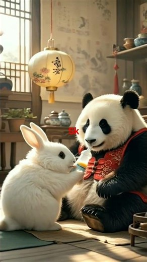 "Dosti Beyond Differences""Panda-Rabbit Forever Friends""A Tale of Fluffy Friendship