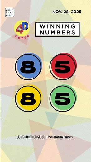 PCSO Lotto Results: P148M Super Lotto 6/49, Lotto 6/42, 6D, 3D, 2D | November 28, 2025