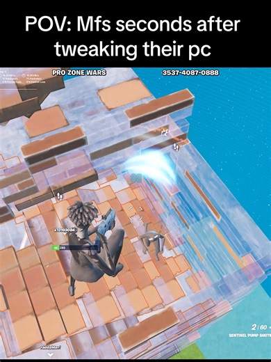 POV: Mfs seconds after tweaking their pc!!! #fpsboost #moreFPS #pcoptimization #fortnitetweaks #prosettings #fortnite#viral