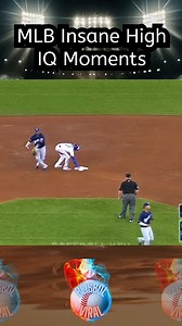 MLB Insane High IQ Moments #baseballlife #mlb #baseball #beisbol | Beisbol Viral