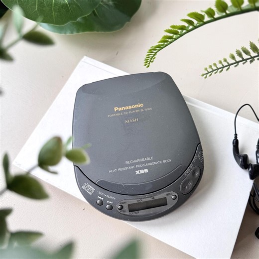 Vintage 1990s Panasonic Discman “disc Win” Portable CD Player, Original Box, Tested Working - Etsy