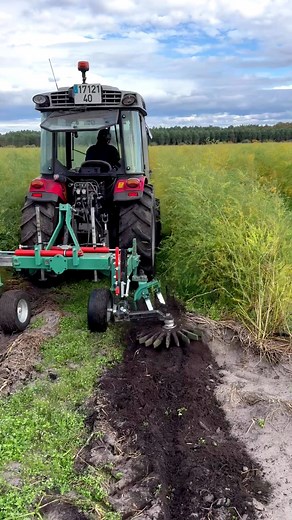 🇺🇸 SB 2 with finger roller and finger hoe in action in the USA. 👍 The finger roller breaks the soil and thus the capillary, loosens roots from the soil and slightly pushes the soil so that the growth is disturbed. With the finger hoe we gently remove the soil and weeds around the vine. 💪😍 ____________________ 🇩🇪 SB 2 mit Roll- und Fingerhacken beim Einsatz in den USA. 👍 Die Rollhacke bricht den Boden und somit die Kapillare, löst Wurzeln vom Boden und schiebt den Boden leicht, sodass der