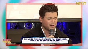3K views · 590 reactions | The Voice America finalist Ryan Gallagher gumagawa ng pangalan sa bansa | Letters and Music | Facebook