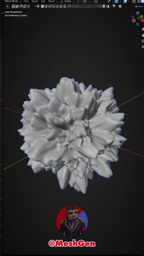 ТОП ФИШКА в БЛЕНДЕР 3Д. #blender3d #гайд #туториал #cgi #геймдев #meshgen