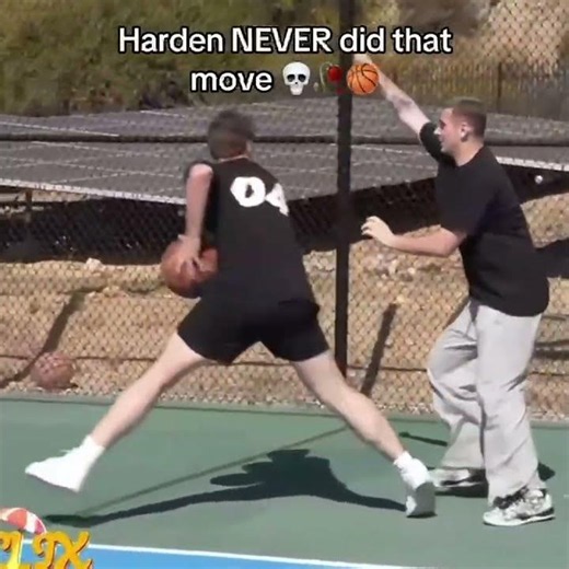 Harden NEVER did that move 💀🥀🏀