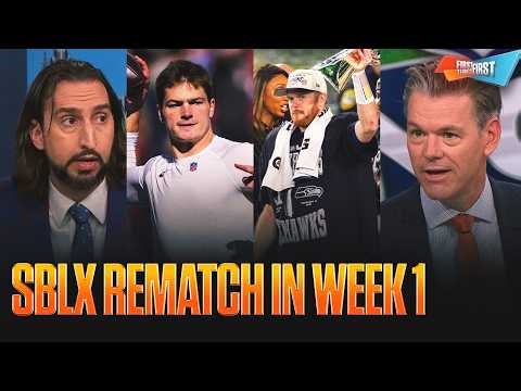 SBLX rematch is 'worse case scenario' for Patriots in Week 1 😳 Chiefs-Bills battle on Thanksgiving