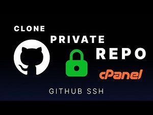 Clone Private Repo from GitHub using SSH Key 🔑 | Git Clone with SSH (Windows & CPanel)