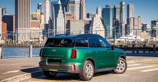 All new MINI Countryman Electric makes its North American debut ahead of 2024 deliveries
