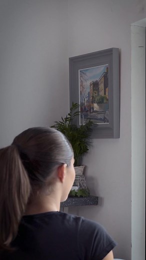 The all new Blind Screen®️ 02 Double Track with both net and fabric to one side. Also the adjustable handle for those hard to reach areas #blindscreen #allnew #blinds #kitchen #fyp #fbreels | Blind screen