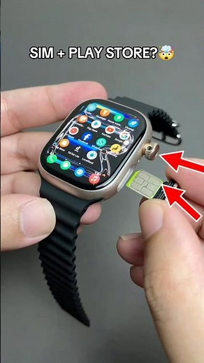 I Put a SIM Card in This Android Smartwatch… Then This Happened! #AndroidWatch #PlayStore