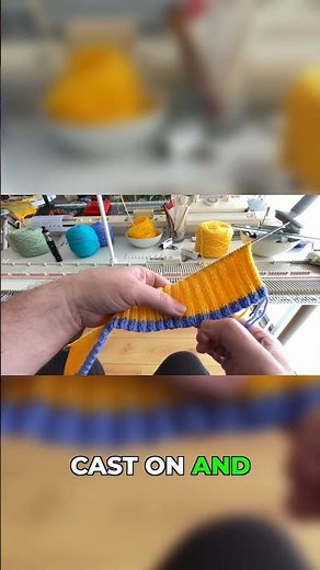 This is how I set up my knitting machine perfectly #knitting #crafts
