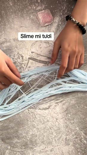 Làm slime mì tươi#xuhuong #xuhuongtiktok #trending #slime # | cách làm slime