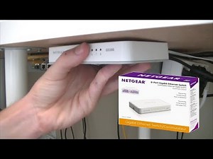 Unboxing switch Netgear GS208 et petit tour de mon LAN
