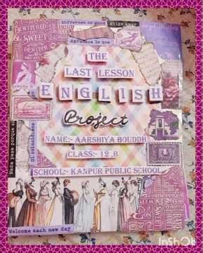 ✨English Assignment File | Class 12th | Asthetic Purple File DIY 🧿💜|Last lesson 💯 #onlineassignment