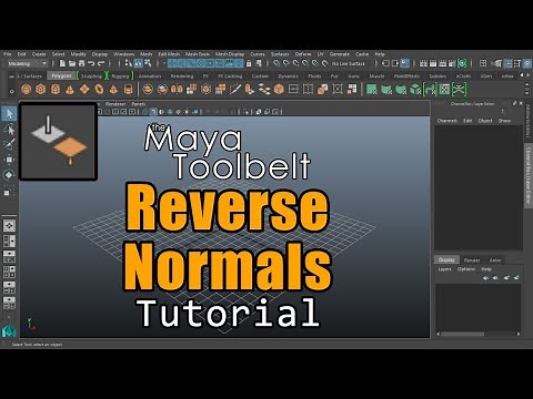 The Maya Toolbelt - Reverse Normals (Maya 2023)
