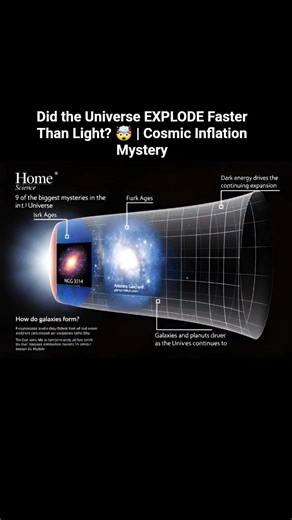Did the Universe EXPLODE Faster Than Light? 🤯 | Cosmic Inflation Mystery
