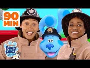 Blue's Clues & You! Celebrates Helpful Heroes for 90 Minutes 👩‍🚒 | Blues Clues & You! - Videos For Kids