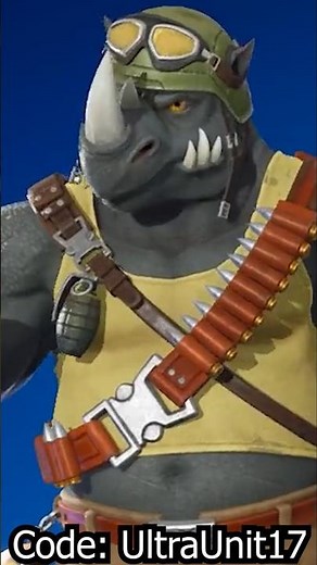 *NEW* Rocksteady Skin - Fortnite X Teenage Mutant Ninja Turtles - TMNT Set