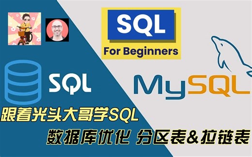 跟着Mosh大哥学SQL——数据库优化分区表&拉链表