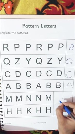 complete the pattern # preschool activity # viral video # shorts video