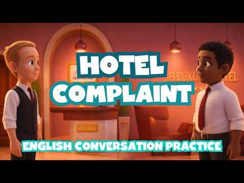 Hotel Complaint - Guest Complaint - Hotel Problems - Conversation Practice - Key Vocabulary Review