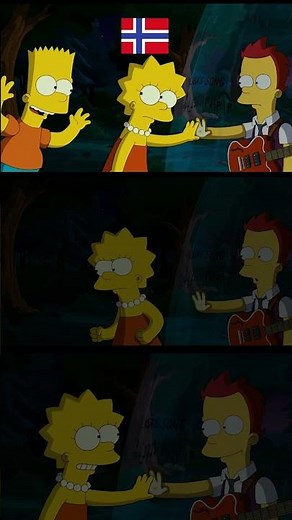 Lisa's got a boyfriend in 6 Languages: English,Suomi,Dansk,Norsk,Svenska,Čeština #thesimpsons