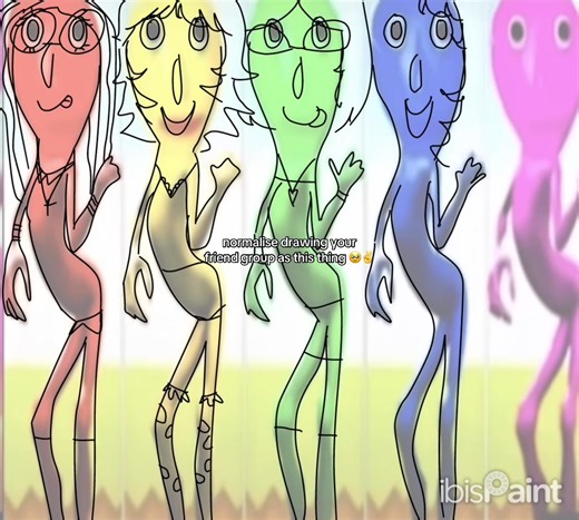 Normalising Friend Group Drawings: A Fun Trend