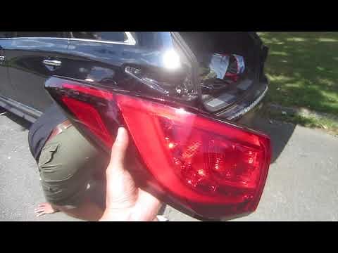Infiniti QX Rear Tail Light Removal