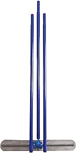 Concrete Cement Surface Smooth Finish Tool Aluminum Alloy Concrete Trowel Bull Float 3 x 5.9ft Handle Adjustable Length Concrete Tools for Leveling Concrete Pavement (Style 3)
