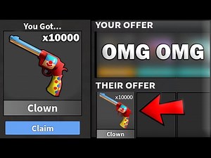 I GOT 10,000 CLOWN GUNS in MM2.