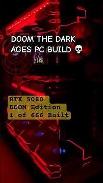 DOOM The Dark Ages PC Build 💀 RTX 5080 DOOM Edition | Luxvibe Collector Gaming PC