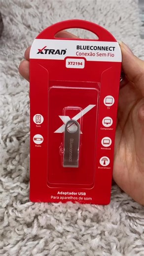 Adaptador Bluetooth USB para Música Sem Fios