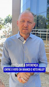 1.5K views · 11 reactions | Você sabe a diferença do voto em branco e o voto nulo. O advogado e jornalista Noemir Felipetto, consultor do Dourados News aborda este assunto no vídeo de hoje. @noemirfelipetto #eleicoes2024 #eleicoesmuniciais #seuvototemvalor | Jornal Dourados News | Facebook