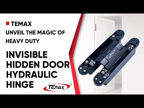 TEMAX Revolutionizing Door Hinges: The Allure of Heavy Duty Invisible Hidden Door Hydraulic Hinges！