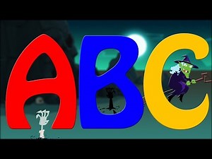 Scary ABC | Alphabets A to Z | Educational Videos for Kids and Toddlers