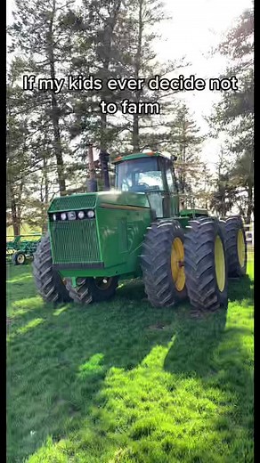 Vintage John Deere Tractors and Combines for Kids on the Farm