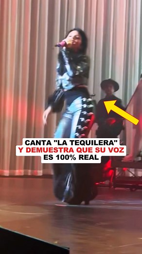😱 Ángela Aguilar canta La Tequilera en vivo y destroza las críticas de playback ¿Qué opinan de su interpretación? #AngelaAguilar #tour #fblifestyle | Pao Carolina Soprano Tv