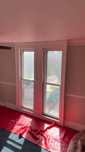 Andy V-Z on Instagram: "Adding replacement windows to this Victorian townhouse. Original staff beading was reused on the windows secured with screws and spray foam. Inside, we installed custom J-molding for a clean finish. All molding was machined, primed, and painted before install, then caulked, filled, and given final paint on site. #carpentry #workshop #woodworking #window #construction"