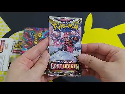 Pokemon Card Mini Portfolio Album Sword & Shield Lost Origin Booster Pack TCG